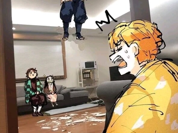 When Demon Slayer Characters Play Charades.