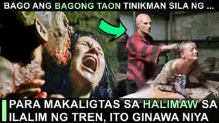 Masayang Bagong Taon Ginulo Ng CANN1BAL Na Mala ZOMBIE Mga PINAGLARUAN Sa TREN | MOVIE RECAP TAGALOG