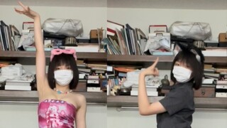 Rookie cover dance｜Queencard full version｜Seven sets of one-click costume change｜get MV hot swimsuit