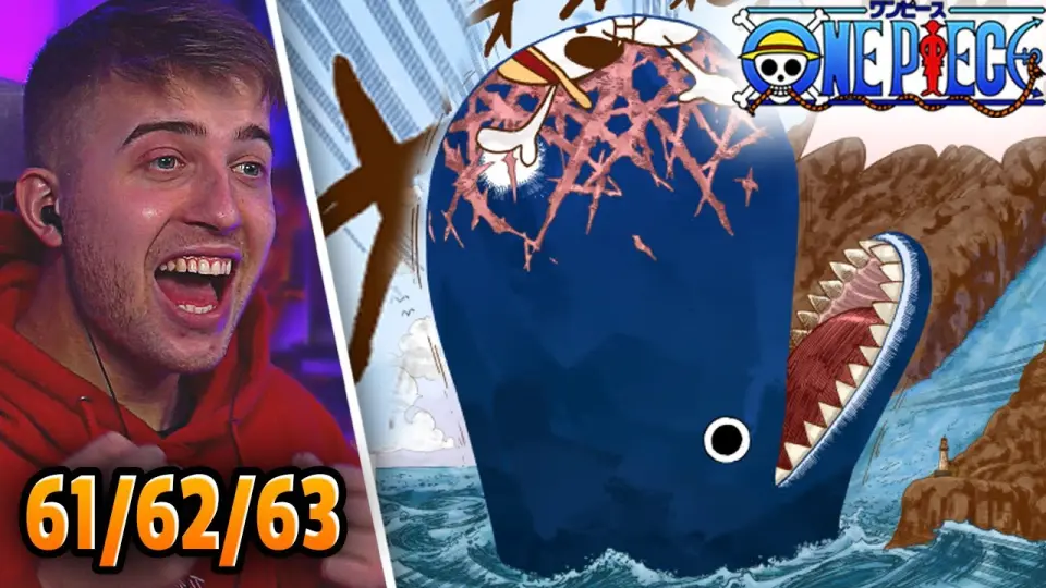 Entering The Grand Line One Piece Episode 61 62 63 Reaction Review Bilibili