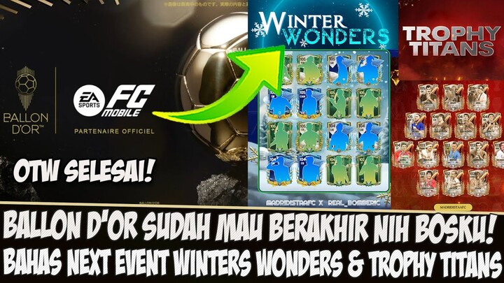 Market Tidak akan Crash!! Bahas Event pengganti Ballon D'OR WINTER WONDERS & TROPHY TITANS #fcmobile