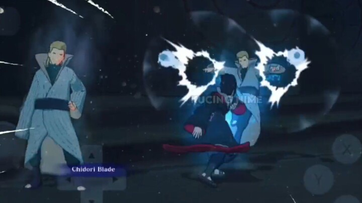 Sasuke Akatsuki VS Gengetsu Hozuki - Naruto Storm connection Gameplay