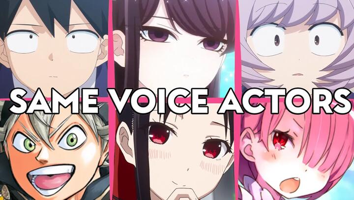 Komi-san wa, Komyushou desu All Characters Japanese Dub Voice Actors Seiyuu Same Anime Characters