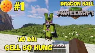 Một Ngày Mới Tìm Thấy Võ Đài Cell Bọ Hung Và Nhà Của Goku - Minecraft Dragon Ball #1