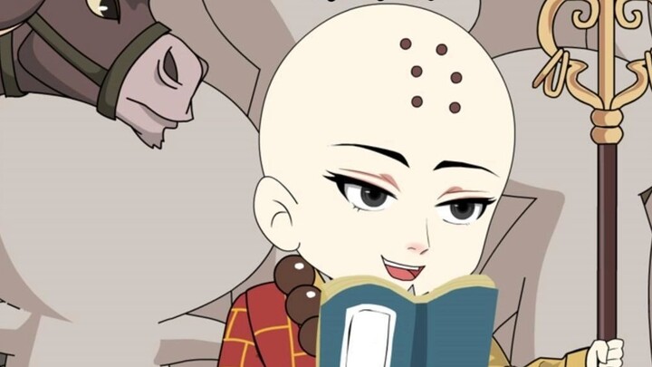 Kind monk.