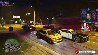 GTA 5 Mixicity✅ chú Chíp Dẫn 500AE Đi trêu cảnh sát Rambo Nhims Bún QNT