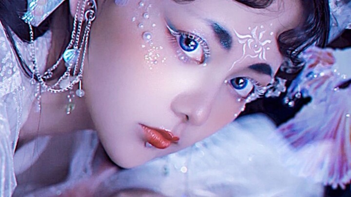 【Alei】Inspired makeup -- "Tears of the Mermaid" from In Search of the Supernatural; the sorrow of th