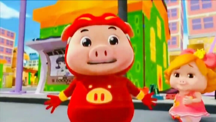 ของสะสม! อุปกรณ์ประกอบฉากและชุดเกราะของ "Pig Man 5" ที่ประกอบแล้ว!