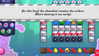 CANDY CRUSH SAGA LEVEL 147 (NEW VERSION)