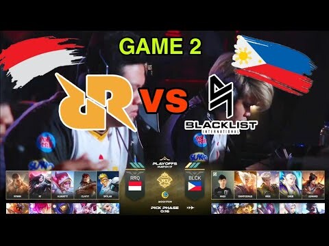 [GAME 2] RRQ vs Blacklist International | M3 World Championship