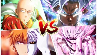 【MUGEN】悟空&一护 VS 埼玉&菠萝【2V2】【1080P】【60帧】