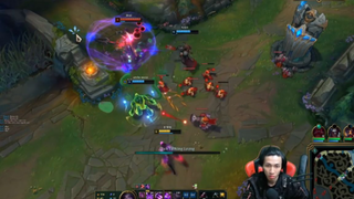 KHI BẠN CẦM AD MÀ GẶP DARIUS TEAM ĐỊCH 3 ĐỒ NGAY PHÚT 17