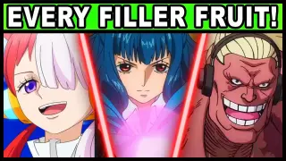 All 52 Filler Devil Fruits and Their Powers Explained! Every Non-Canon Devil Fruit User in One Piece