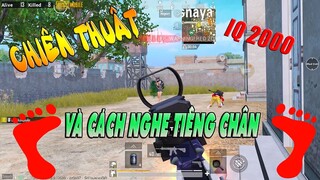 Chiến Thuật | Di Chuyển | Và Cách Nghe Tiếng Chân Giúp Bạn Pro Hơn | PUBG Mobile