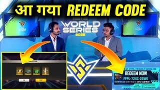 Aa Gya Redeem Code 🤣 | [HINDI] Free Fire World Series 2022 Sentosa | Final | ffws redeem code today