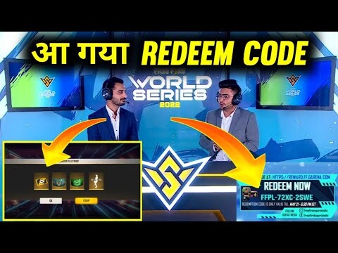 Aa Gya Redeem Code 🤣 | [HINDI] Free Fire World Series 2022 Sentosa | Final | ffws redeem code today