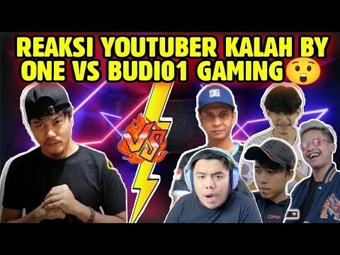 REAKSI LUCU YOUTUBER KALAH BY ONE VS BUDI01 GAMING😂😂| Codex gaming|Dyland pros|Efdewe