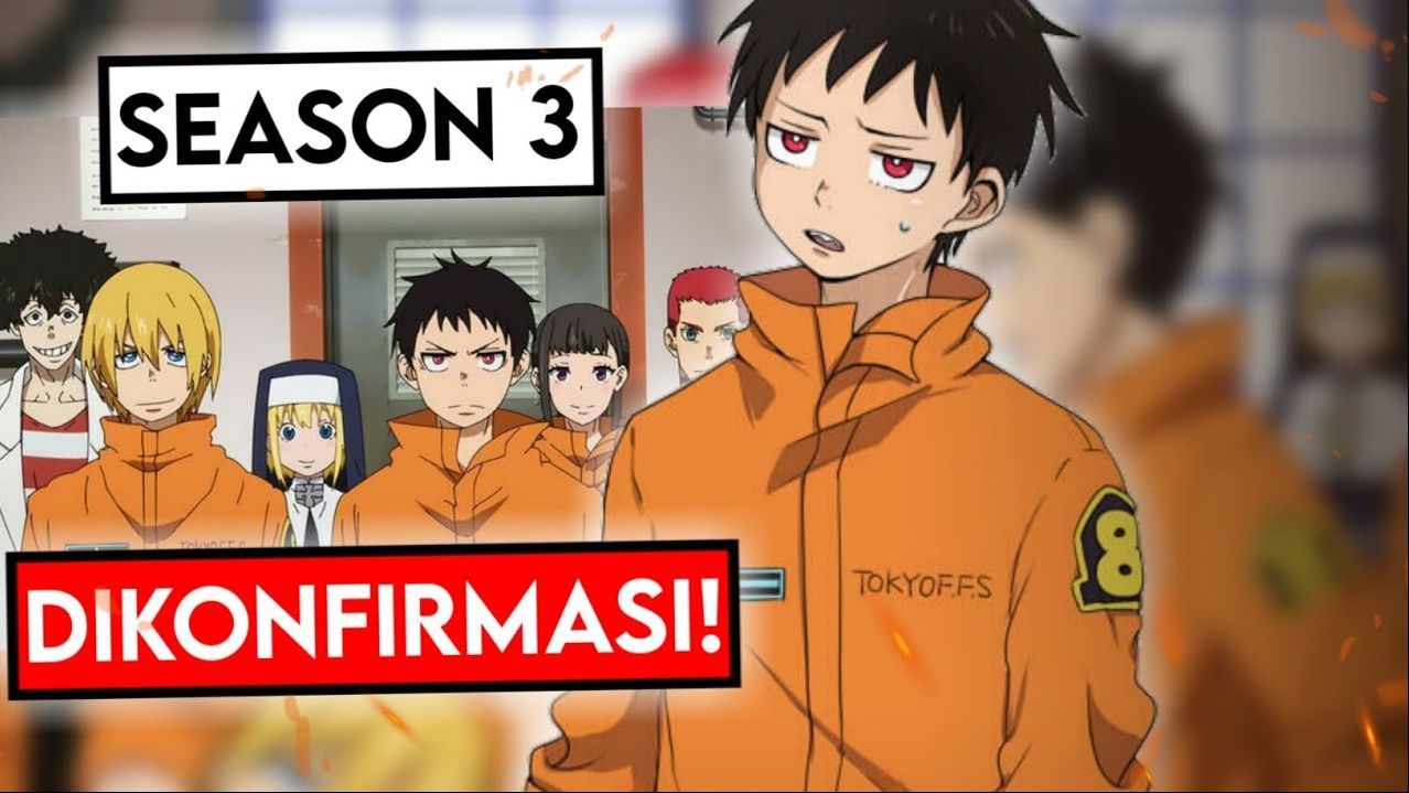 Akhirnya! Fire Force Season 3 Episode 1 Dikonfirmasi Lekers