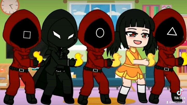 gacha squid game meme