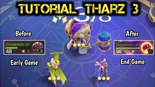 Tutorial Tharz 3 ANTI TUSUN Ling Astro Early Dibantai‼️ Endingnya Membantai | Combo Mager Magic Ches