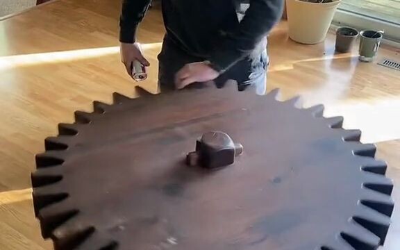 Wife brings home a weird gadget; husband is stunned for half a minute before having a blast with it.