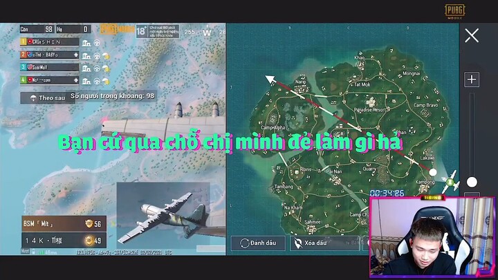 [PUBG Mobile] Cách Lấy Le Với Gái Có 102 Chin Gamer P1