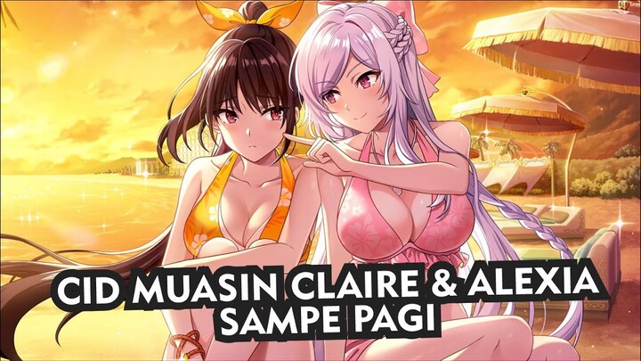 Cid Muasin Claire & Alexia Sampe Pagi | The Eminence in Shadow Summer Part 2 #anime