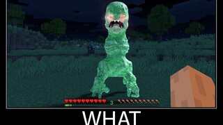 Minecraft รออะไร meme part 40 ไม้เลื้อย minecraft ที่เหมือนจริง