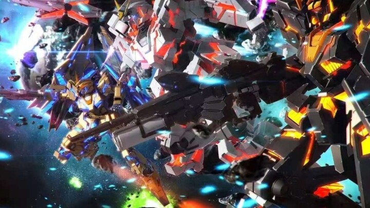 Suatu hari kita bisa menyusul mereka【Gundam 40th Anniversary Mixed Cut】【Tears Burning】Mobile Suit Gu