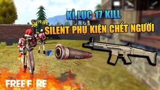 [Garena Free Fire] Kỉ lục 17 Kill Solo  nhờ Silent | TTD