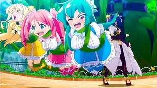 The magical girls get punished by Utena | Mahou Shoujo ni Akogarete Episode 2