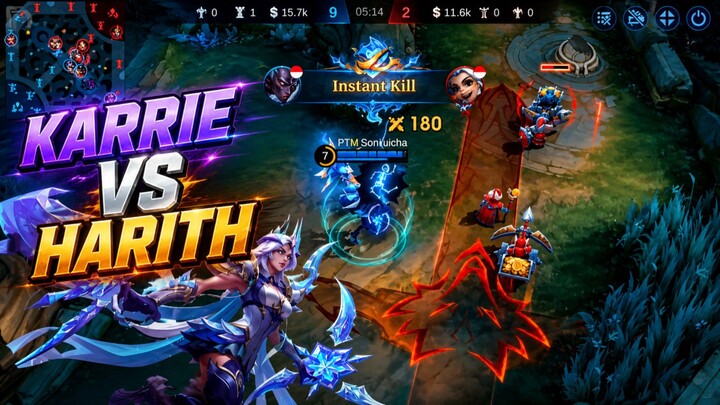 Damage Critical Karrie Membuat Lawan Menyerah | MLBB MOBILE LEGENDS