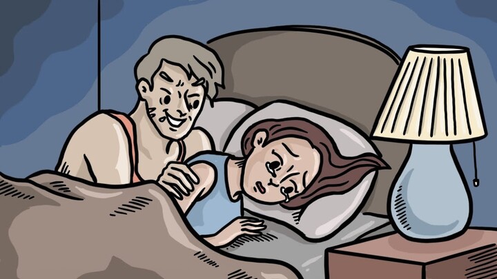 Mama Membiarkan Teman Prianya Menyentuh Kami