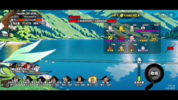 #钓魂#BuildaGame#34568092#câu cá vạn cân update mới