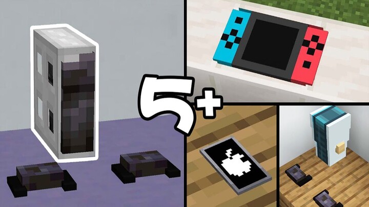 Hướng dẫn bạn chế tạo 5 loại máy chơi game chân thực trong Minecraft