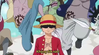 haki bá vương của luffy hạ gục 50.000 hải tặc tại đảo người cá