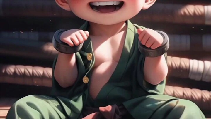 cute zoro juro