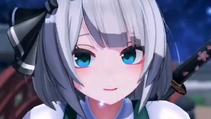 [Animasi]MMD 3D: Dongfang Project - Ciuman Selamat Malam Youmu