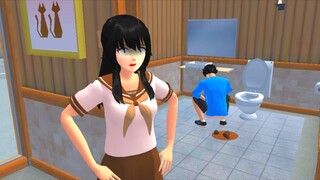 Taiga Jadi Cowok Hamil Sakit Perut Kentut Eek Terbaik | Drama Taiga Rina | Sakura School Simulator