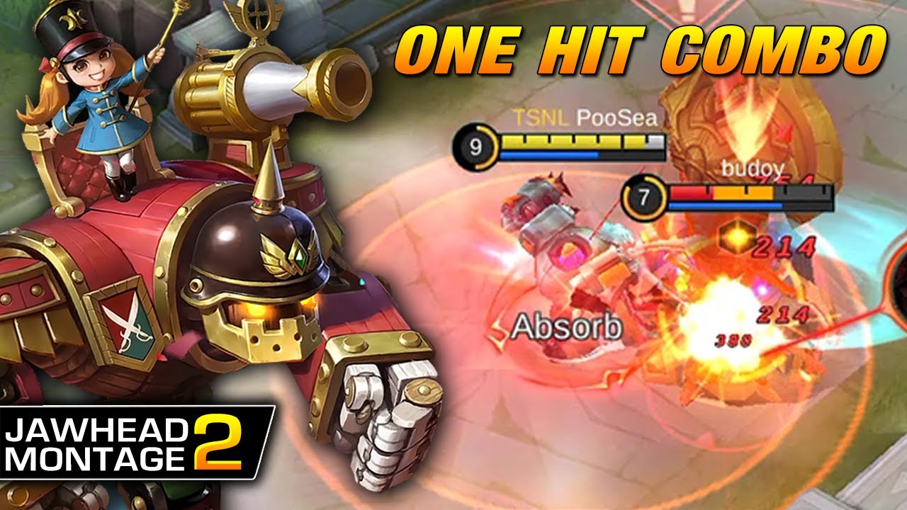 Jawhead Montage 2 One Hit Combo Mlbb Bilibili