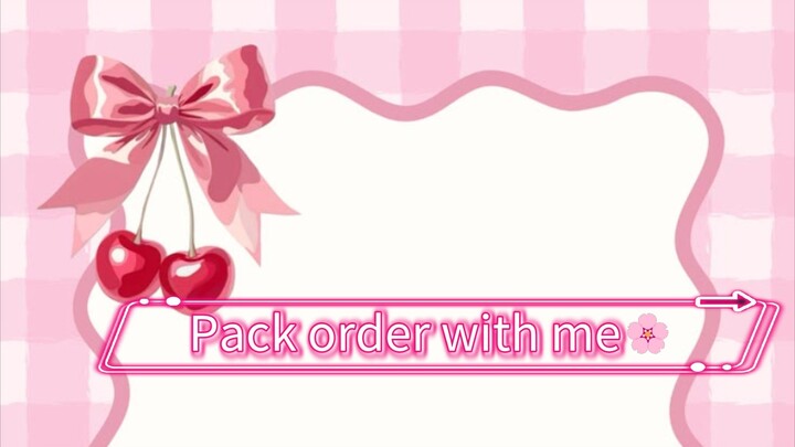 Pack order with me🌸#jewelrypackaging #packingorders#smallbusiness #fypppp