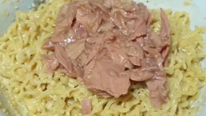 CARBONARA ALA POBRE RECIPE