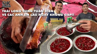 Tuấn Điên Ra Tay Đánh Tiết Canh Vịt Đầu Xanh 3,3kg mua từ Mường Khương | Hà Còi