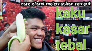 cara melemaskan rambut yang kaku | kusut dan tebal