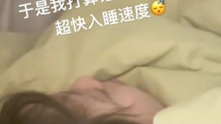 So this is what it means to sleep like a baby. I really envy those who have the ability to fall asle