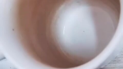 Be sure to wash your cup before you leave work!