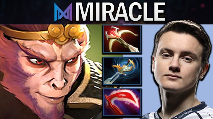 Monkey King Dota 2 Gameplay Nigma.Miracle with 20 Kills and Deso-Daedalus #dota #dota2