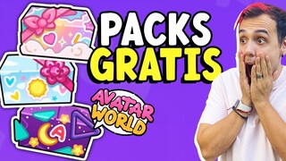 DESBLOQUEO TODOS LOS NUEVOS PACKS SECRETOS EN AVATAR WORLD ! PROMO CODES GRATIS