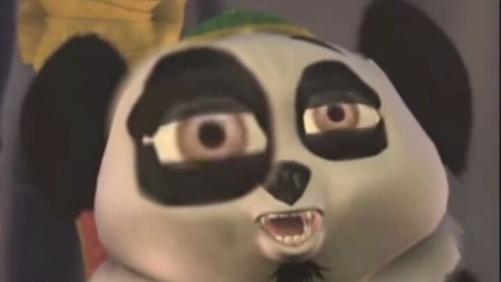 Low-end material often requires only the most shady editing method. "Panda Man"