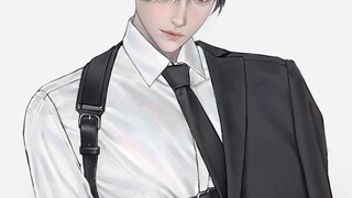 [ภาพวาดดิจิทัล] วาดหนุ่มหล่อเวอร์ชันแต่งตัวมิดชิด